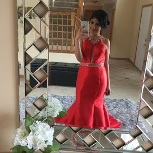 Red Pageant / Prom Dress